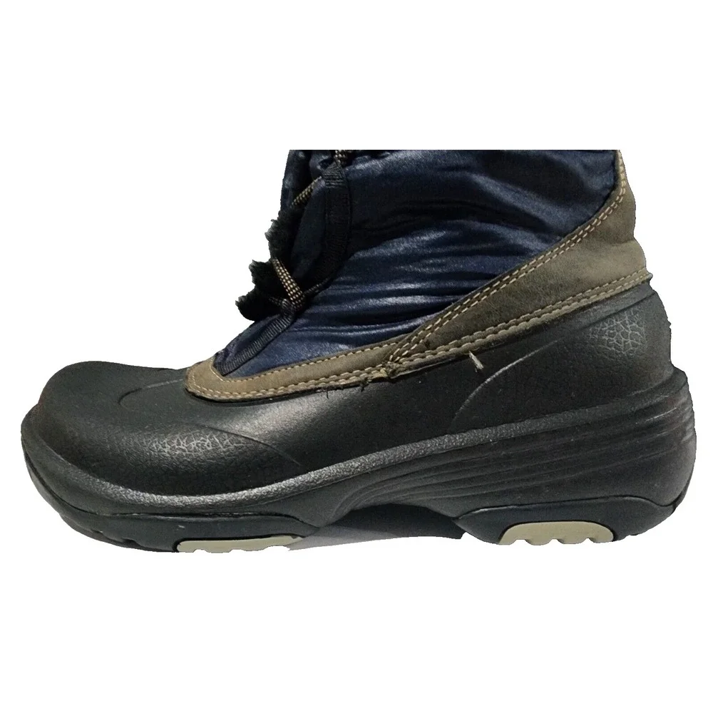 QUARK Waterproof Winter Snow Boots Faux Fur Mid Calf‎ Boots Size 6